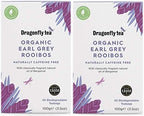 (2 Pack) - Dragonfly Tea - Earl Grey Rooibos Tea | 40 Bag | 2 PACK BUNDLE
