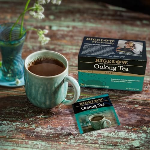 Bigelow Tea Oolong Tea, Caffeinated Tea with Fresh, Smooth Taste, 20 Count Box (Pack of 6), 120 Total Tea Bags