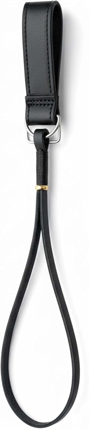 Genuine Leather Cane Wrist Strap – Adjustable Hook-and-Loop Attachment, Fits Most Standard Walking Canes.