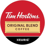 Tim Hortons Original Blend, Medium Roast Coffee, Single-Serve K-Cup Pods Compatible with Keurig Brewers