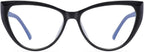 PANNER Blue Light Blocking Glasses Women Bluelight Blocker Computer Cateye Clear Cat Eye Eyeglasses Frame