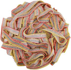 Smarty Stop Every Sour Belts Flavor Gummy Candy 1 Pound (Rainbow)