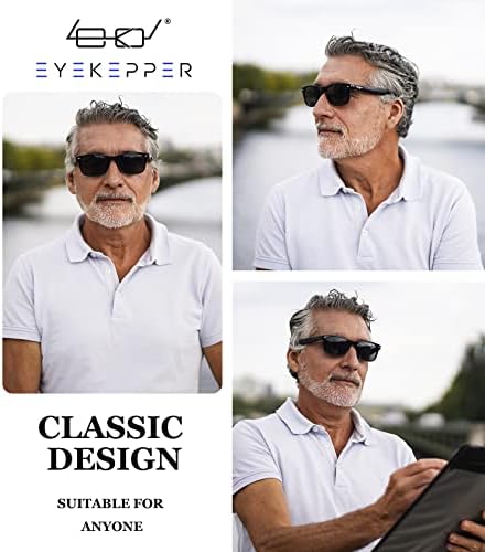 Eyekepper Classic Bifocal Sunshine Readers Bifocal Sunglasses Men Women