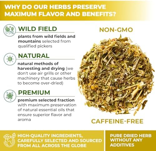 1.8 oz. Goldenrod Tea Herb Golden Root (Solidago Virgaurea L.) - 50g Dried Golden Rod Herbs Herbal Tea