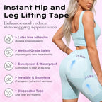 Instant Leg Lift Tape, Invisible Body Patches for Inner Thigh, Skin-Friendly Adhesive Leg Lifter for Sagging Skin,Friction Protection for Women Daily Use & Sports-10PACK