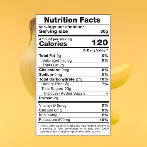 DARLAC FARMS Freeze Dried Banana Powder 8Oz – 100% Real Fruit Powder, No Sugar Added, Vegan & Gluten-Free, Freeze Dried Fruit Powder for Smoothies, Baking & Recipes