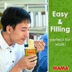 MAMA Noodles PORK Instant Cup of Noodles with Delicious Thai Flavors, Hot And Spicy Noodles with Pork Soup Base, No Trans Fat with Fewer Calories Than Deep Fried Noodles (Pork Flavor, 6 Pack)