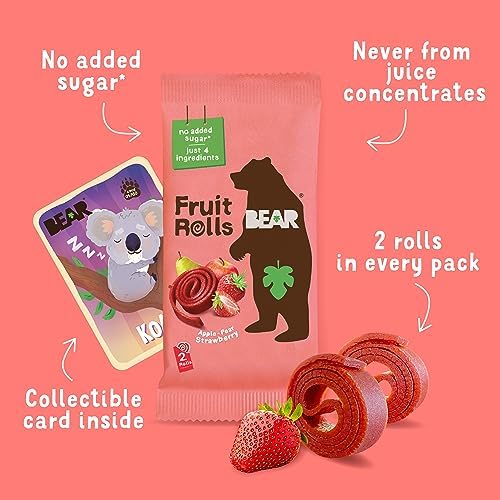 Bear Yoyo Fruit Roll Strwbry Multpk 3.5 OZ