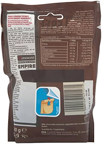 Original Galaxy Chocolate Minstrels Pouch Imported From The UK England