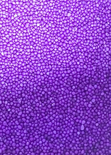 Sprinkle Deco Purple Nonpareils Mini Round Balls Confetti Sprinkles Toppings for Cake Cookie Cupcake IceCream Donut - 6oz Bag