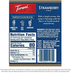 Torani Strawberry Flavored Drink Syrup, 25.4 fl oz (Pack of 4)