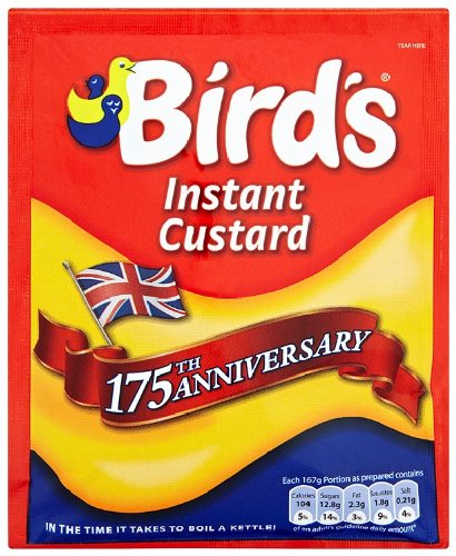 Birds Instant Custard 75 g (Pack of 18)F