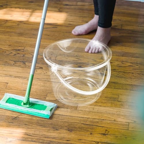 Portable Water Bucket Handle Versatile Cleaning and Storage Container for Household Use Easy to Clean for Water Liquids