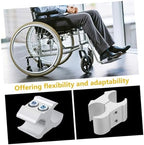 2pcs Wheelchair Accessories Clamp Pipe Clamp for Cane Holder for Walker Power Wheelchair