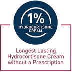 CeraVe 1% Hydrocortisone Anti-Itch Cream, Fragrance-Free Relief for Eczema-Prone & Dry Skin, 1 Ounce