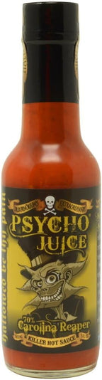 Psycho Juice 70% Carolina Reaper Hot Chilli Sauce 148ml