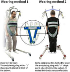 EZ Assistive Ambulating Walk Sling for Patient Standing and Walking Training & Patient Lift Aid or Walking Aids Reusable and Washable (Extra Large)