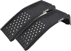 Garvee 8 in Lift Solid Steel Car Ramp 8000 LBS Capacity, 2000 LBS Per Ramps, Heavy Duty Truck Ramps for Car Repair or Vehicle Maintenance, 2 Pack Car Ramps, Black