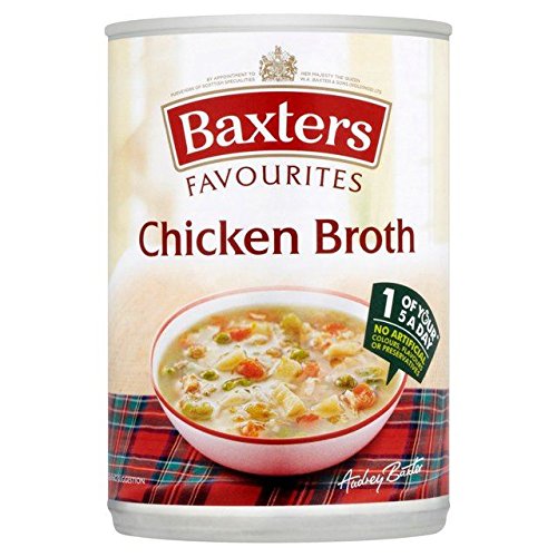 Baxters Favourites Chicken Broth Soup - 400g (0.88lbs)