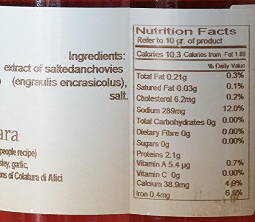 Delfino Cetara Colatura di Alici Anchovy Extract 8.4 Fluid Ounce - Pack of 2