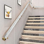 Transparent Acrylic Crystal Stair Handrail, Hallway Porch Attic Staircase Railing for Old People/Child, Wall Grab Bars with Fixing Fitting(1..5m(5ft))