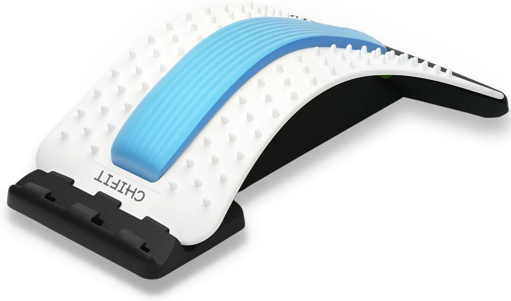 Multi-Level Back Stretching Device - Immediate Relief for Herniated Disc, Sciatica, Scoliosis,Lower and Upper Back Stretcher Support and Pain Relief