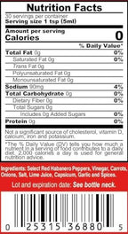 Marie Sharp’s BEWARE Comatose Heat Level Habanero Pepper Sauce, 5 oz | Extreme Heat Hot Sauce from Belize | All-Natural, No Preservatives | For Serious Chiliheads Only
