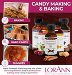 LorAnn Oils Super Strength Flavoring - Used For Candy Making, Flavoring, Baking, Hard Candy, & Flavor Oils - Bold, Natural Flavors 4X Stronger Than Extracts - Cinnamon Oil, Pack of 2, 0.125 fl oz