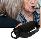 Disabled Eating Aids Utensil Holders Eating Assistance Hand Cuff for Holding Spoon, Fork, Cutlery Adjustable Nylon Gripping Strap for Limited Mobility, Weak Grip, Muscle Weakness, Elder, Handicapped