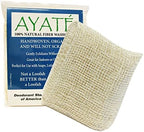 Ayate Wash Cloth - 100% Natural Fibers - Exfoliate and Renew Your Skin