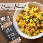 The Spice Lab Kala Namak Black Salt - Indian Himalayan Black Salt - 1 Pound - Vegan Kala Namak Salt - Natural Gluten Free - Vegan Tofu Scramble Seasoning Natural Egg Taste