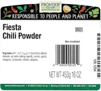Frontier Chili Powder Blend, Fiesta, 16 Ounce Bag