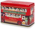 Ahmad Tea London Bus Gift Tin, English Afternoon, 20 Count Tin