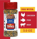 Tone's Beef Seasoning Blend, 3.00 Ounce