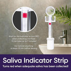 Prime Screen [1 Pack] 6 Panel Oral Saliva Drug Test Kit, Employment and Insurance Testing (AMP, COC, MET, OPI, PCP, THC) - ODOA-166