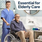 OPTEEL Adult Wipes For Elderly - 8"x13" Extra Large & Soft Wet Wipes for Adults Bathing - Incontinence Disposable Washcloths, Vitamin E & Aloe Infused for Men & Women 720ct (12 Packs of 60)