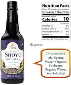 Eden Organic Shoyu Soy Sauce (*NEW*), Artisan Brewed in Japan, Aged 2 Years in Hundred-Year-Old Cypress Wood Barrels, 10 fl oz (296 ml)