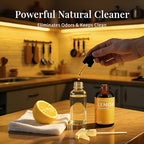 SU JUABA Lemon Essential Oil 4 Fl Oz, 100% Pure Natural for Cleaning, Diffuser, Skin Care, Aromatherapy- 118ML
