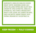 Just Bare® Chicken Lightly Breaded Breast Bites| Fully Cooked | 16 G Protein Frozen | 1.50 LB, 24 Ounce