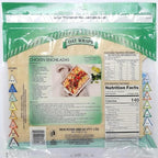 Mountain Bread Oat Wraps 4 Simple Ingredients Paper-Thin Soft Flatbread Reduced Wheat Option 3 Pack (24 Wraps) 70 Calories per Wrap