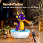 Dragon Essential Oil Diffuser, Ultrasonic Aromatherapy Humidifier with Remote Control & White Noise, 7 LED Colors, Timer & Auto-Off, Large Room Diffuser