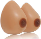 IVITA Silicone Breast Form Fake Boobs Fake Breast Bra Enhancers inserts for Mastectomy Prosthesis