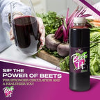 BEET IT Organic Beet Juice, 25.4 Fl.oz (6 Pack) | Non GMO, 100% Natural Organic Juice- Gluten Free, No Added Sugar, Not from Concentrate | Nutrient Packed Vegetable Juice