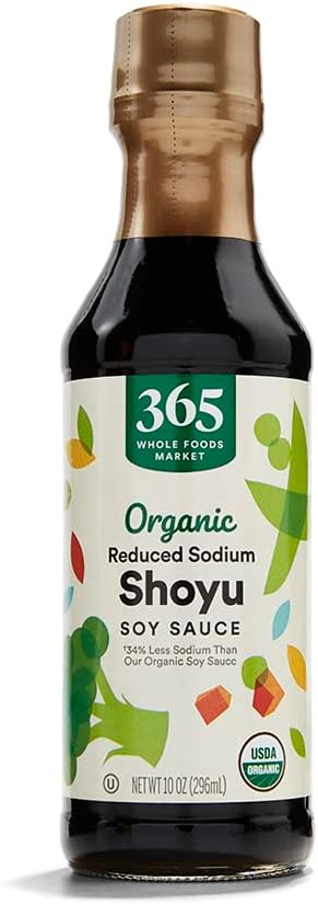 365 by Whole Foods Market, Organic Shoyu Soy Sauce Reduced Sodium, 10 Ounce