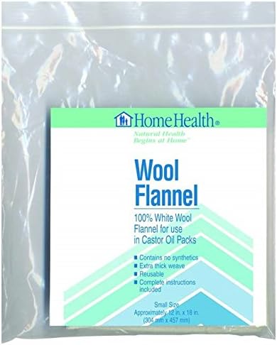 Home Health Wool Flannel, 12X18 inches, Small (Pack of 2)