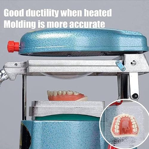 Dental Portable Vacuum Former Forming and Molding Machine, 1000W Dental Lab Equipment Vacuum Forming Laminating Machine (220v)