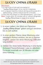 Lucky China Grass (Vanilla Flavour) 100g.