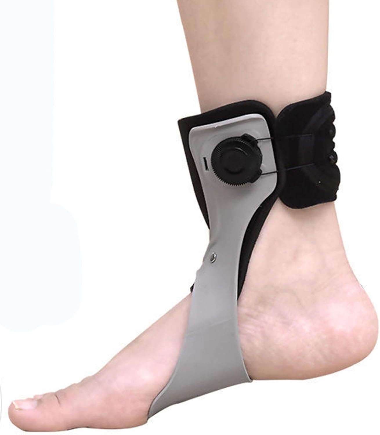 SFKLYU Drop Foot Orthosis Support Ankle Stabilizer Breathable Portable Drop Foot Orthosis Brace for Sprains, Tendonitis, Volleyball, Basketball, Sprained Ankle,Left,S
