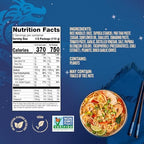 Blue Dragon Pad Thai 3 Step Cooking Sauce & Rice Noodle Kit - 7.7oz (Pack of 6) - Pre-Portioned Sachets of Dried Rice Noodles, Pad Thai Sauce, & Aromatic Herbs & Spices - Vegan, Non-GMO & Gluten-free