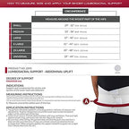 OTC Lumbo-Sacral Support, Abdominal Uplift, 11-Inch Lower Back, Strong Compression Elastic